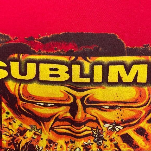 Sublime 2007 Red Everything Under The Sun Graphic T-Shirt Youth Medium - Picture 3 of 7